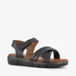 Hush Puppies Leren dames sandalen zwart Online