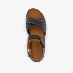 Hush Puppies Leren dames sandalen zwart Online