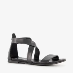 Harper Leren dames sandalen zwart Sale