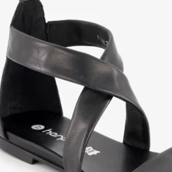Harper Leren dames sandalen zwart Sale