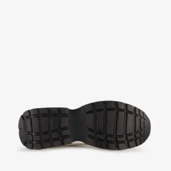 Harper Leren dames sneakers beige goud New