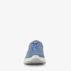 Hush Puppies Leren dames sneakers blauw Outlet
