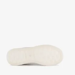 Hush Puppies Leren dames sneakers wit blauw Clearance