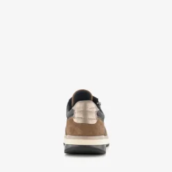 Hush Puppies Leren dames sneakers zwart bruin Clearance
