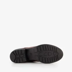 Hush Puppies Leren dames veterboots cognac Outlet