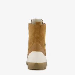 Be Mine Leren dames veterboots cognac Best