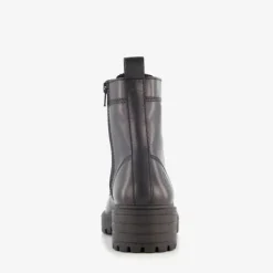 Hush Puppies Leren dames veterboots zwart Online