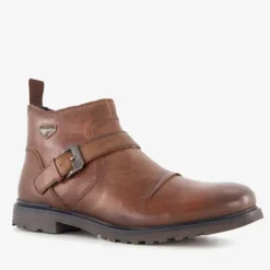 Bugatti Leren heren boots bruin New