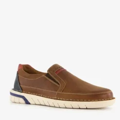 Hush Puppies Leren heren instappers cognac Sale
