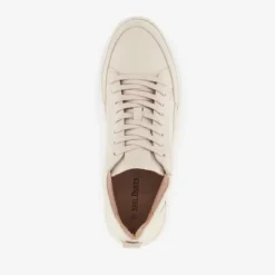 Van Beers Leren heren sneakers beige