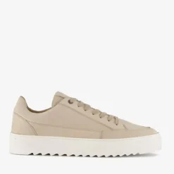Van Beers Leren heren sneakers beige Hot