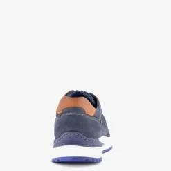Hush Puppies Leren heren sneakers blauw Hot