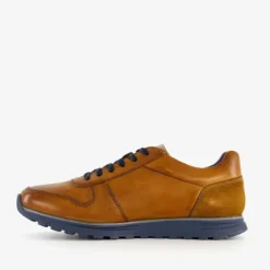 Bugatti Leren heren sneakers cognac bruin Hot