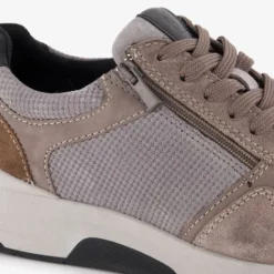 Hush Puppies Leren heren sneakers grijs Best