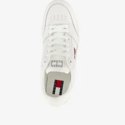 Tommy Hilfiger Leren heren sneakers wit