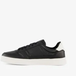 Tommy Hilfiger Leren heren sneakers zwart Hot