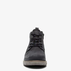 Hush Puppies Leren heren veterschoenen blauw Online