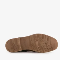 Bugatti Leren heren veterschoenen cognac