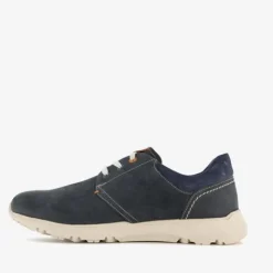 Hush Puppies Leren heren veterschoenen blauw Discount