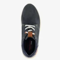 Hush Puppies Leren heren veterschoenen blauw Discount