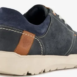 Hush Puppies Leren heren veterschoenen blauw Discount