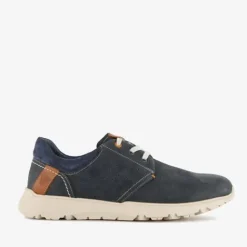 Hush Puppies Leren heren veterschoenen blauw Discount