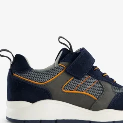 TwoDay Leren jongens sneakers blauw oranje Discount