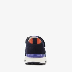 TwoDay Leren jongens sneakers blauw oranje Discount