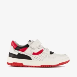 TwoDay Leren jongens sneakers rood wit Discount