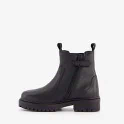 Hush Puppies Leren kinder Chelsea boots zwart Sale