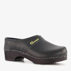 Gevavi Leren klompen Hot