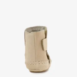 Groot Leren meisjes babyschoenen beige Online