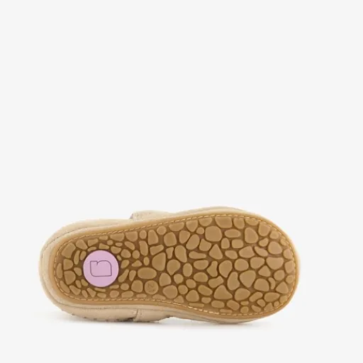 Groot Leren meisjes babyschoenen beige Online