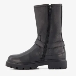 Groot Leren meisjes biker boots Discount