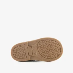 Stap Leren meisjes boots met stippen bruin Discount