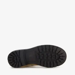 Braqeez Leren meisjes Chelsea boots goud Clearance