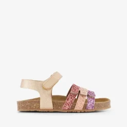 Groot Leren meisjes sandalen lichtroze Discount
