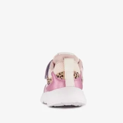 Braqeez Leren meisjes sneakers metallic pastel