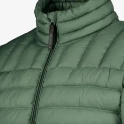 Kjelvik Licht gewatteerde heren outdoor jas groen