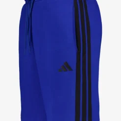 Adidas M 3S FT heren sportshort blauw Clearance