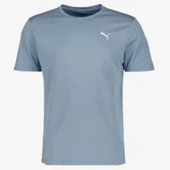 Puma M Tad Essentials sport heren T-shirt lichtblauw Discount