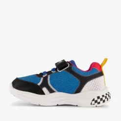 Super Mario Bros Mario Kart jongens sneakers met lichtjes blauw Clearance