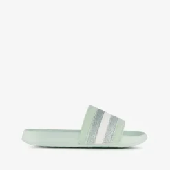Scapino Meisjes badslippers met glitters mintgroen Outlet