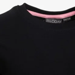 TwoDay Meisjes basic T-shirt zwart Discount