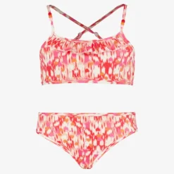 Osaga Meisjes bikini met print roze Clearance