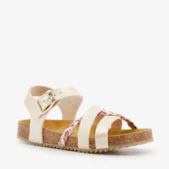 Hush Puppies Meisjes bio sandalen goud roze Best