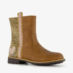 Blue Box Meisjes boots met panterprint en glitters Best