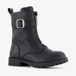 Blue Box Meisjes boots met ritsen zwart Best