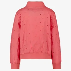 TwoDay Meisjes broderie bomberjack koraal roze