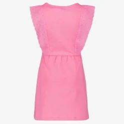 TwoDay Meisjes broderie jurk roze Clearance